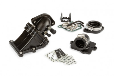 Boite à clapet STAGE6 Big Valve pour scooter, compatible avec MBK Booster et Yamaha Bws 50cc, motorisation Minarelli verticale