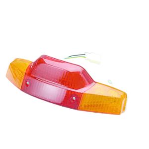 Feu arrière complet adaptable rouge avec clignotants pour MBK 50 Booster / Yamaha 50 BWS 1990-1998