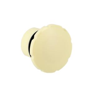 Bouchon d'Essence adaptable Crème Ø40mm à Pousser pour cyclomoteurs MBK et Motobécane