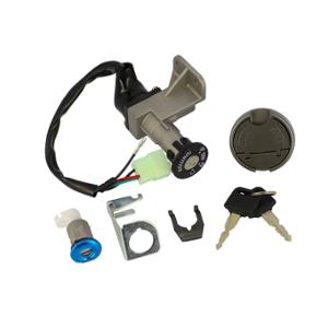 Contacteur à Clé adaptable Avec Serrure de Selle et Bouchon de Réservoir pour Kymco Agility 50cc 4T