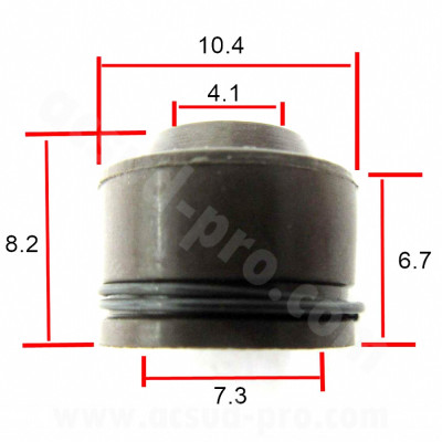 Joints Queue de Soupape RB MAX (OEM : 12209-MA6-003 / 766514 / 04002-000 / 52SE21190000) pour Honda, Peugeot