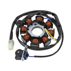 Stator Allumage adaptable 8 Pôles pour Scooter Kymco AGILITY 4T 2005-2008, DINK 4T 2007, PEOPLE S 2006-2008, SENTO 2008, VITALITY 4T 2004