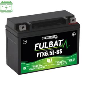Batterie FULBAT FTX6.5L-BS 12V 6.5Ah Gel Sans Entretien Activée Usine