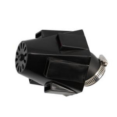 Filtre à air adaptable Ø28-35mm E5 coude 45 degrés