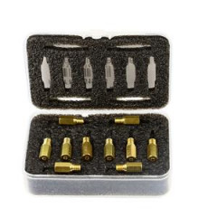Gicleur adaptable PWK 160 à 178 (coffret de 10) pour carbu Keihin / Polini / OKO