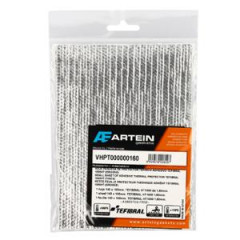 Plaque pare chaleur adhésive ARTEIN 140x195mm épaisseur 1,6mm résistance jusqu'à 550°C