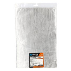 Plaque pare chaleur adhésive ARTEIN 300x450 mm épaisseur 0,80 mm résiste jusqu'à 550°C