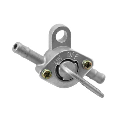 Robinet d'essence adaptable Ø6mm fixation sur cadre
