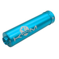 Silencieux KRM Cartouche Alu Full Turquoise