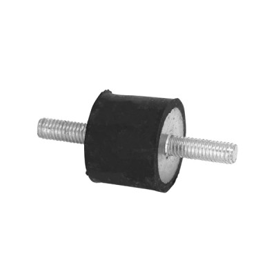 Silentbloc d'échappement adaptable M6 Male/Male 25x20 mm