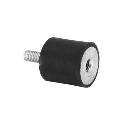 Silentbloc d'échappement adaptable M8 Femelle-Male 30x30 mm