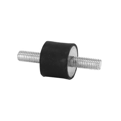 Silentbloc d'échappement adaptable M8 male/male 25x20 mm