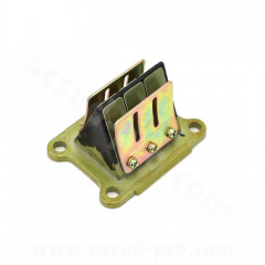 Clapets type origine adaptable 50cc Piaggio Gilera SMT 2006>, Aprilia 50 SX RX RS 2006>, Derbi 50 Senda 2006> (OEM : 1A003630)