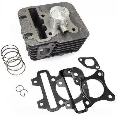 Cylindre adaptable fonte Ø39mm OEM : 1A010757 moteur 3 soupapes pour Piaggio Liberty 50 4T, Zip, Primavera, Sprint Euro 4 2017-2020