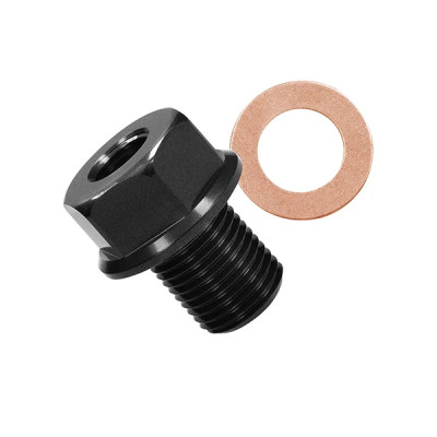 Adaptateur VOCA RACING M14x1,50 pour sonde de température | Derbi Senda Drd Gpr-Nude-Racing Gilera Smt 2T 50cc Aprilia Rs4 Gpr Nude-Racing Racing-Pro X-Treme