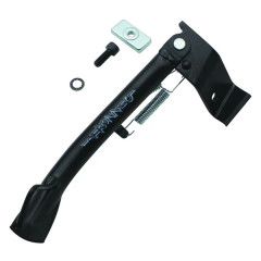Béquille latérale Buzzetti adaptable noire pour Yamaha 125 Xenter 4T et MBK 125 OCEO 4T