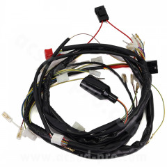 Faisceau électrique adaptable équivalent référence 86107R pour Derbi Senda 50 DRD 2005-2008, DRD Evo 2008-2009, Aprilia SX-RX 50 2006-2010
