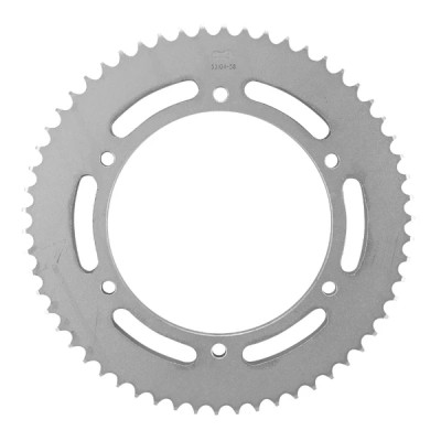 Couronne AFAM 428 58 dents (Diamètre 136/156/8.50) pour FANTIC 125 CABALLERO DELUXE 2021+, 125 CABALLERO MOTARD 2018, 125 CABALLERO SCRAMBLER 2018+2021