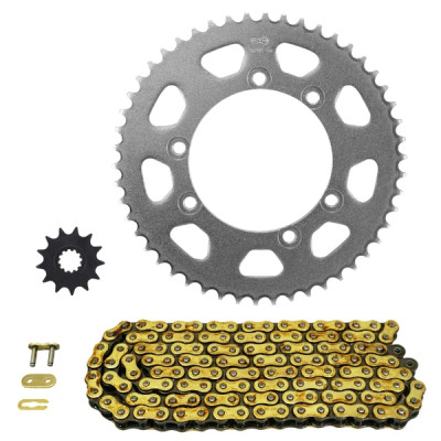 Kit chaine AFAM 420 13x50 (diamètre couronne 100-115-8.25-16) pour BETA 50 RR 2002-2005