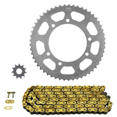 Kit chaîne AFAM 420 11x53 (diamètre couronne 105/125/8.5) pour RIEJU MRT 50cc