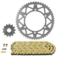 Kit chaine AFAM 520 13x50 (diamètre couronne 130/150/8.5) pour Yamaha 250 YZ F 2014+2023