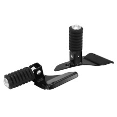 Repose pied arrière Buzzetti (Paire) pour scooter Piaggio 50-125 Vespa Primavera 4T, 50-125 Vespa Sprint 4T