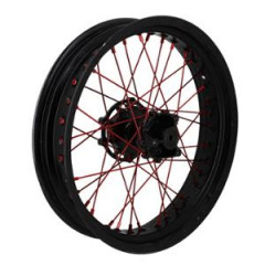 Rayon de roue DOPPLER rouge - 36 rayons de 195mm pour mécaboite APRILIA SX 50cc, DERBI SENDA SM 50cc, GILERA SMT 50cc