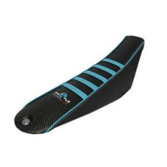 Housse de selle KRM Turquoise Adaptée Mecaboite BETA Après 2011
