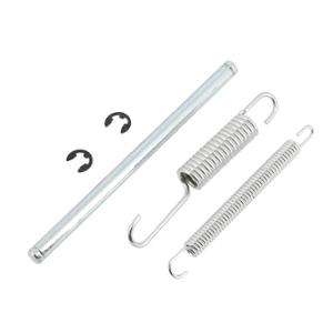 Axe de ressort de béquille centrale adaptable noir 10'' pour Scooter PEUGEOT LUDIX 50cc AIR