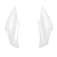 Coque arrière adaptable blanche peinte pour Scooter SYM ORBIT 125 cc, ORBIT II 2T 50cc, ORBIT II 4T 50cc