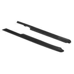 Longeron de repose pieds adaptable plastique noir (Paire) pour Mobylette MBK MBK-40, MBK-51