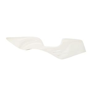 Monocoque polyester adaptable blanc pour Mobylette MBK 51 Magnum-50cc