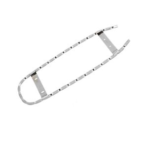 Porte bagage arrière adaptable Chrome Torsade pour Mobylette 103 MVL, 103 VOGUE