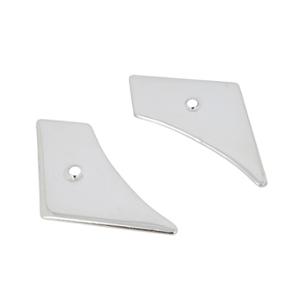 Porte de boîte à outils adaptable chrome pour Mobylette MBK-50, MBK-51