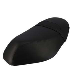 Selle adaptable noire avec fixation charnière pour Scooter PIAGGIO ZIP 50cc 4T, ZIP 50cc AIR 2T, ZIP 50cc H2O 2T (CM009605)