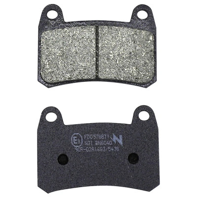 Plaquettes de frein NEWFREN FD0578BT Touring Organique AV pour BENELLI 250 BN 2015+2019, 250 LEONCINO 2018+2021, 250 TRK 2019+2021, 302 BN 2015+
