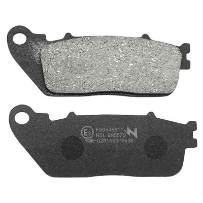 Plaquettes de frein NEWFREN Touring Organique FD0446BT AR pour Moto HONDA 1000 CB R 2008+, VFR F 1200 2010-2019, VFR FI 800 2014-2019, VFR X CROSSRUNNER 800 2011+