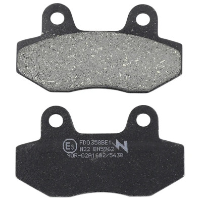Plaquettes de frein NEWFREN FD0358BE Elite Organique Etrier double piston pour Scooter PEUGEOT, SCOOTER-CHINOIS