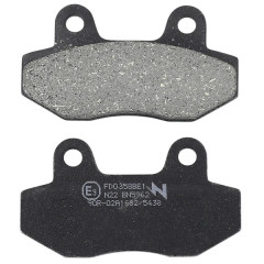Plaquettes de frein NEWFREN FD0358BE Elite Organique Etrier double piston pour Scooter PEUGEOT, SCOOTER-CHINOIS