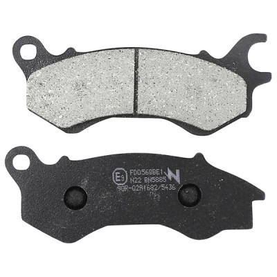 Plaquettes de frein NEWFREN Elite Organique FD0568BE AV pour Maxi Scooter SILENCE S01 électrique, S02 électrique