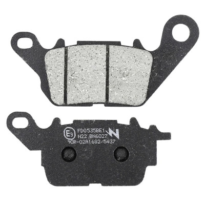 Plaquettes de frein NEWFREN Elite Organique FD0535BE AV pour YAMAHA N-MAX 125 cc, N-MAX 150 cc