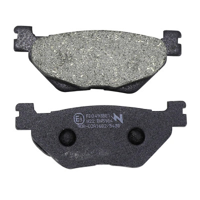 Plaquettes de frein NEWFREN Elite Organique FD0493BE AR pour Yamaha T-MAX 530 cc, T-MAX 560 cc