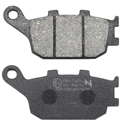 Plaquettes de frein NEWFREN FD0172BT Touring Organique AR pour Moto HONDA CB 600 F HORNET 1998-2006, KAWASAKI Z 750 2007-2012, SUZUKI DL 650 V-STROM 2004+, YAMAHA MT-07 700