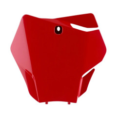 Plaque numéro/tête de fourche POLISPORT rouge 2021+ pour Moto Gas Gas 125 MC, 250 EC F, 250 MC F, 300 EC F, 450 MC F