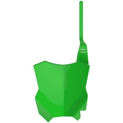 Plaque numéro/tête de fourche POLISPORT vert pour moto KAWASAKI KX 250 F (2017) et KX 450 F (2016+)