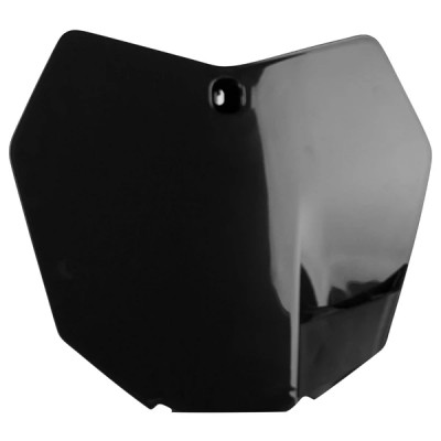 Plaque numéro/tête de fourche POLISPORT noire 2013>2015 pour Moto KTM SX 125 cc, SX 250 cc, SX-F 250 cc, SX-F 350 cc, SX-F 450 cc