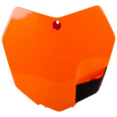 Plaque numéro/tête de fourche POLISPORT orange 2013>2015 pour Moto KTM 125 SX, 250 SX-F, 150 XC, 200 XC