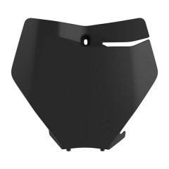 Plaque numéro/tête de fourche POLISPORT noire 2019>2022 pour KTM SX 125, SX 150, SX 250, SX-F 250, SX-F 350, SX-F 450, XC 250, XC F 300