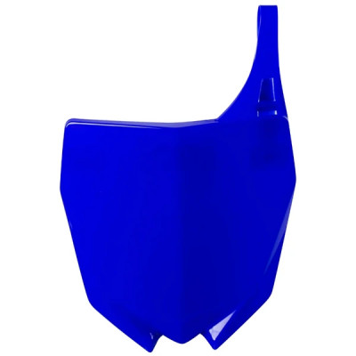 Plaque numéro/tête de fourche POLISPORT bleue pour Moto YAMAHA YZ 125 cc, YZ 250 cc 2015-2021