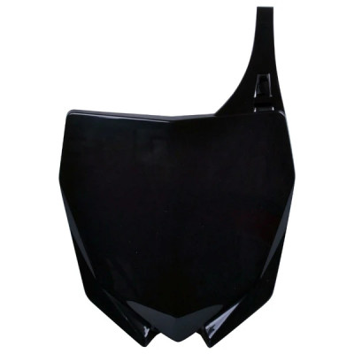 Plaque numéro/tête de fourche POLISPORT noire 2015>2021 pour Moto YAMAHA YZ 125, YZ 250
